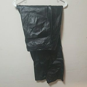 Leather pants